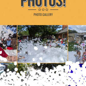 Interactive Foam Cannon Widget